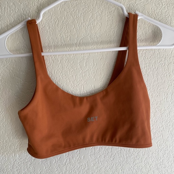 Set Active Luxform Aimee Bra & Bike Shorts | Terracotta - Picture 3 of 8